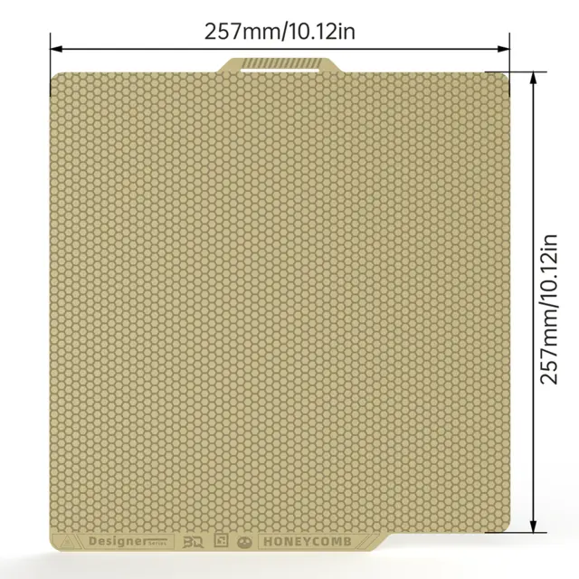 Biqu Flexplate for Bambu Lab Honeycomb + Houndstooth pattern 