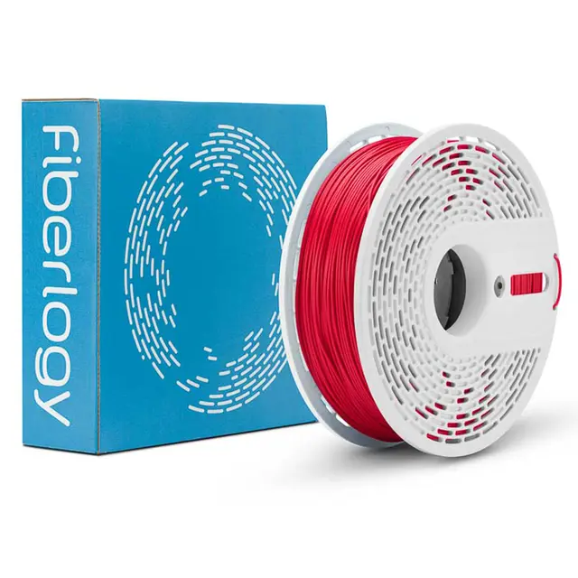 Fiberlogy FiberSilk (PLA Silk) Red 