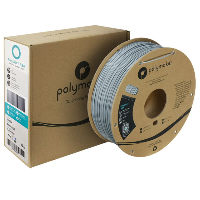 Polymaker PolyLite ASA Grey (1000g) 