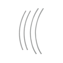 Bambu Lab PTFE Tube for A1 Mini 4 deler