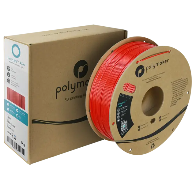 Polymaker PolyLite ASA Red (1000g) 