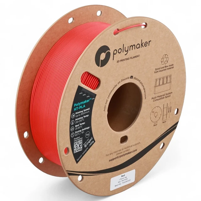Polymaker HT-PLA Red 
