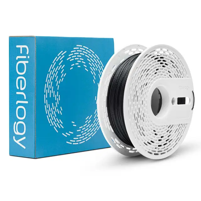 Fiberlogy Nylon PA12+CF Black 