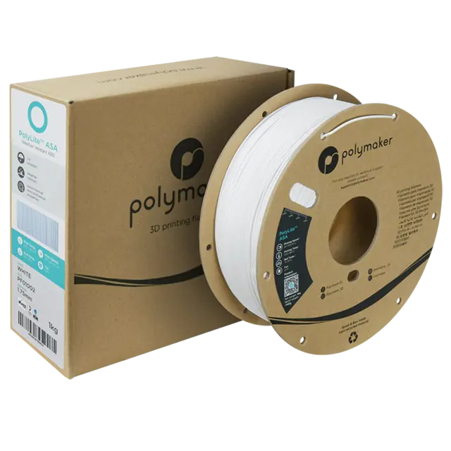 Polymaker PolyLite ASA White (1000g) 