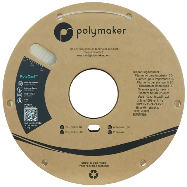 Polymaker PolyCast Natural (750g) 