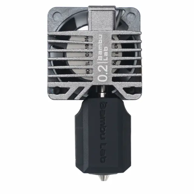 Bambu Lab Complete Hotend Assembly - P1 Stainless Steel 0.2mm 