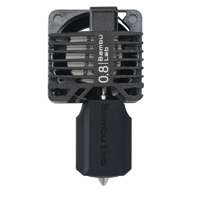 Bambu Lab Complete Hotend Assembly - P1 Hardened Steel 0.8mm 