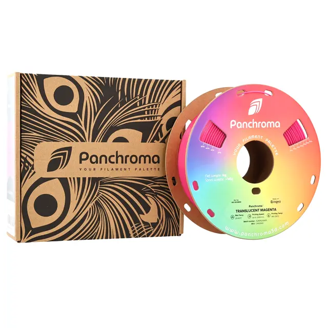 Polymaker Panchroma Translucent PLA Translucent Magenta 