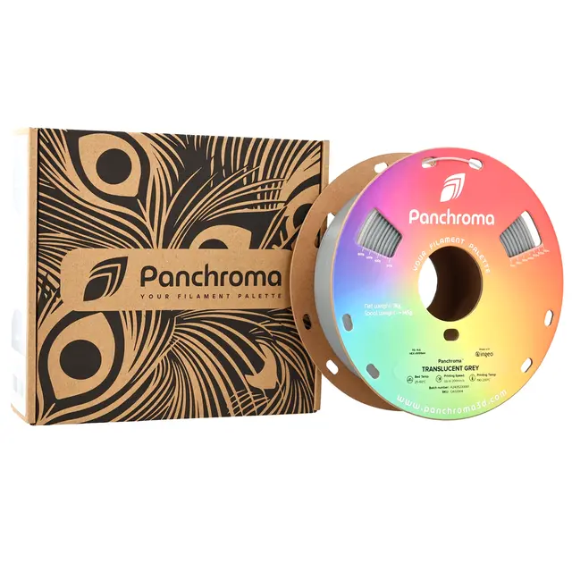 Polymaker Panchroma Translucent PLA Translucent Grey 