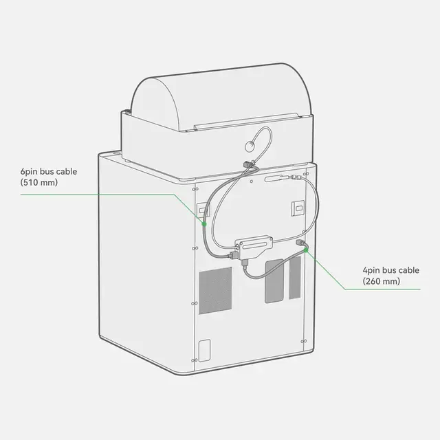 Bambu Lab Bus Cable 6-pin 510 mm 