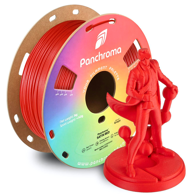 Polymaker Panchroma Satin PLA Red 