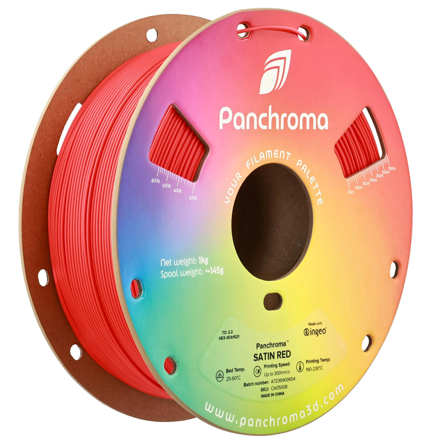 Polymaker Panchroma Satin PLA Red 