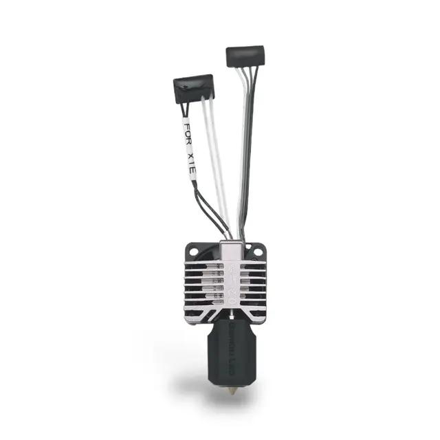 Bambu Lab Complete Hotend Assembly - X1E Stainless Steel 0.2mm 