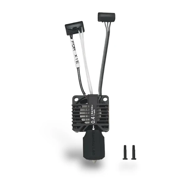 Bambu Lab Complete Hotend Assembly - X1E Hardened Steel 0.4mm 
