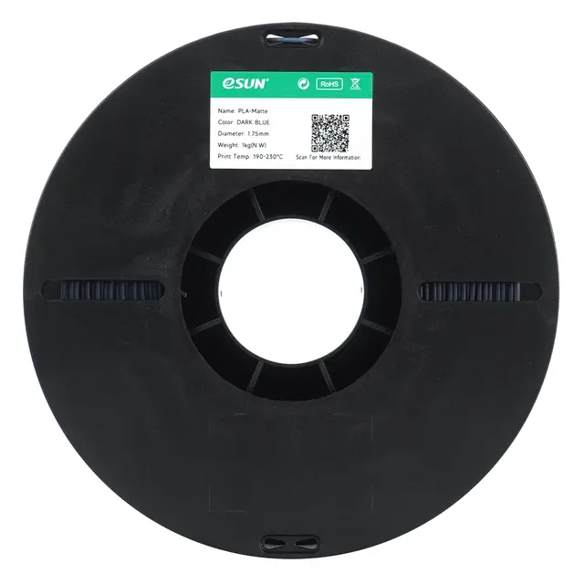 eSun PLA Matte Dark Blue 
