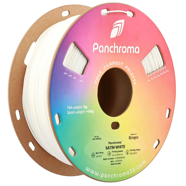 Polymaker Panchroma Satin PLA White 