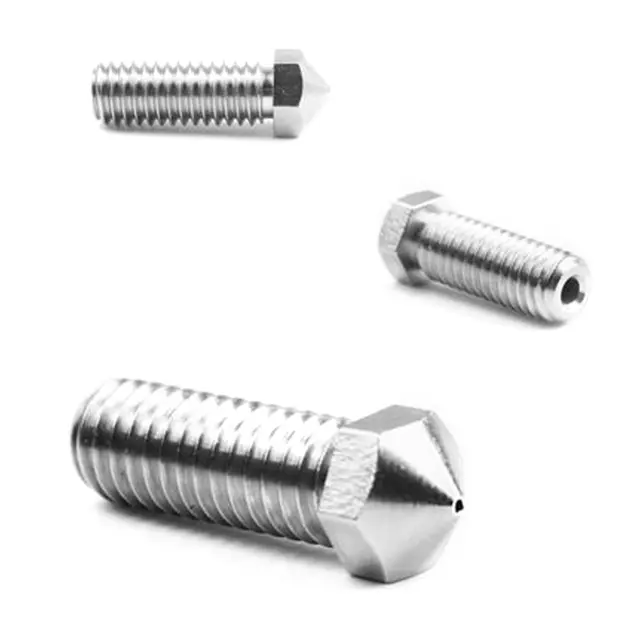 Micro Swiss Volcano Brass Nozzle 1.0mm 
