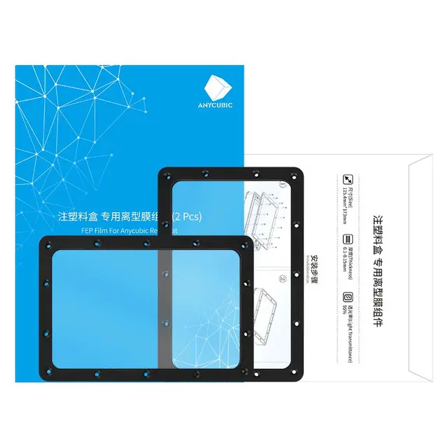 Anycubic FEP-film for Photon Mono/Ultra 2 stk 
