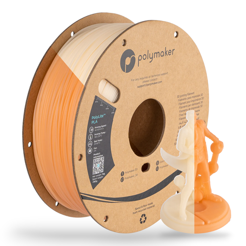 Polymaker PolyLite UV Shift PLA Green/Lime (1000g)