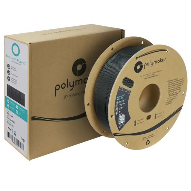 Polymaker PolyLite PLA-CF Black (1000g) 