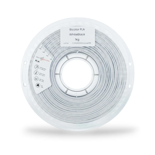Polyalkemi PLA Bicolor White Black 