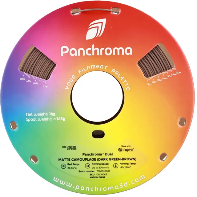 Polymaker Panchroma Dual Matte PLA Camouflage 