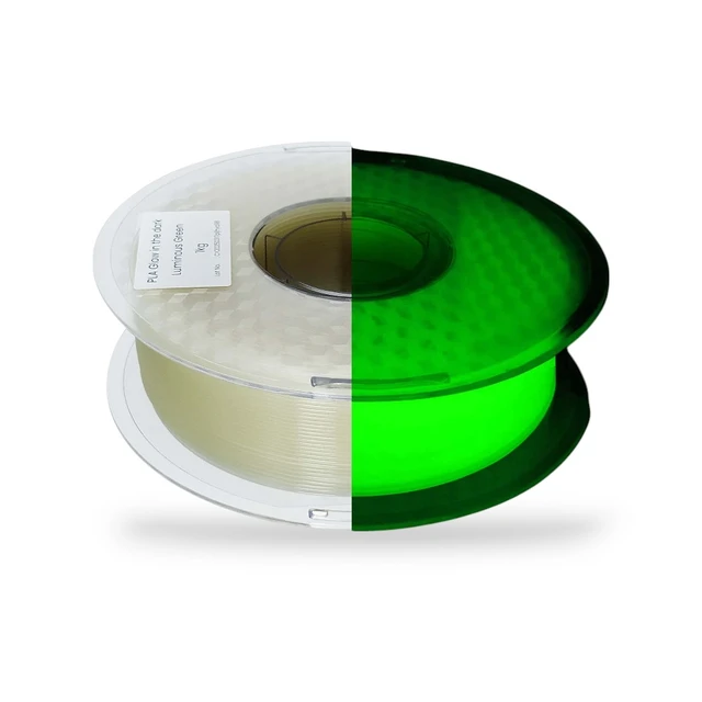 Polyalkemi PLA Glow in the Dark Glow Green 