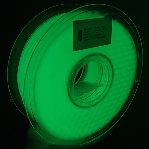 Polyalkemi PLA Glow in the Dark Glow Green 