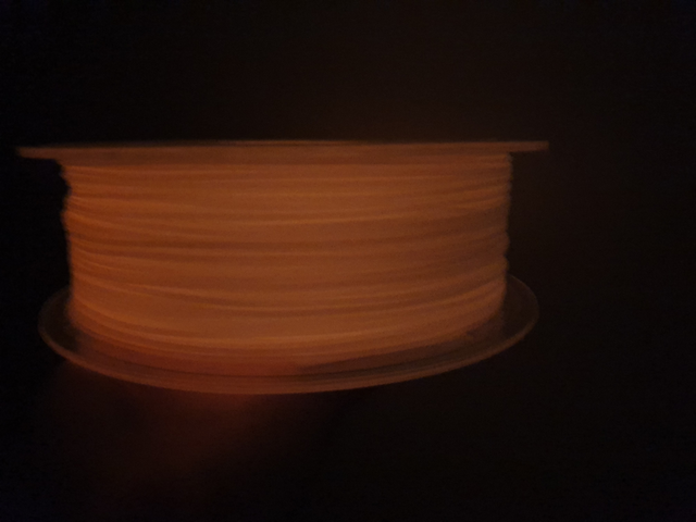 Polyalkemi PLA Glow in the Dark Glow Red 