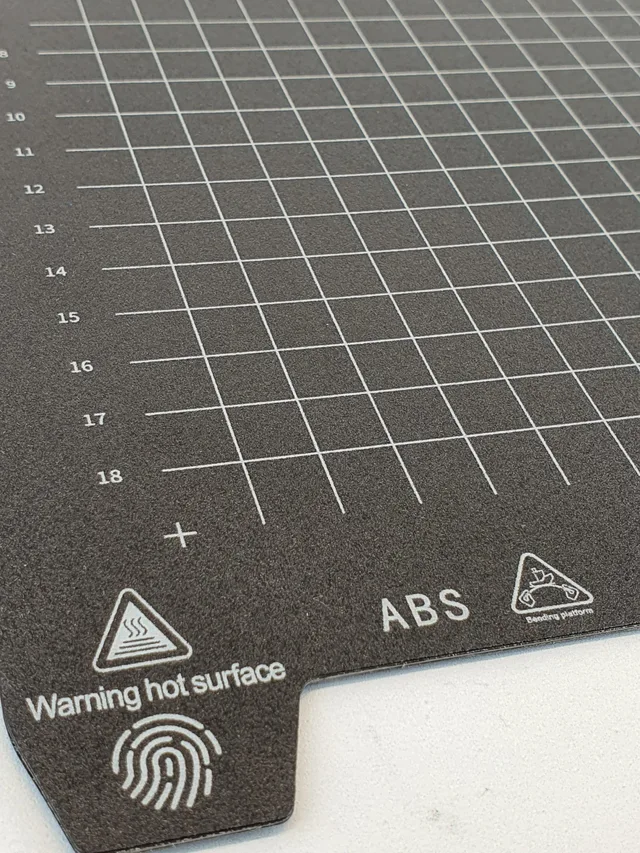 Polyalkemi Flexplate Black PC 235x235 Dobbelsidig Brushed+Frosted 