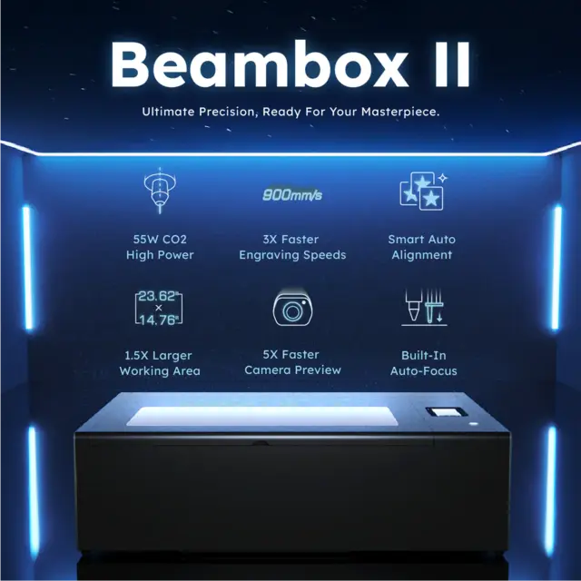 FLUX Beambox II laserkutter 