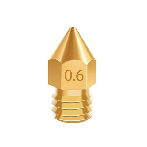 Polyalkemi MK8 6mm Brass Nozzle 0.6mm 