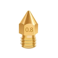 Polyalkemi MK8 6mm Brass Nozzle 0.8mm