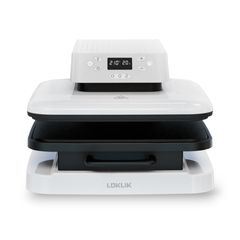 LOKLiK Auto Heat Press White