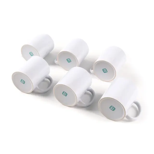 LOKLiK Sublimation Mugs - 325 ml 6 pack 