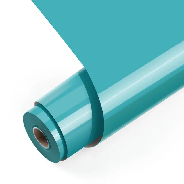 LOKLiK Heat Transfer Vinyl Basic Aqua Blue 