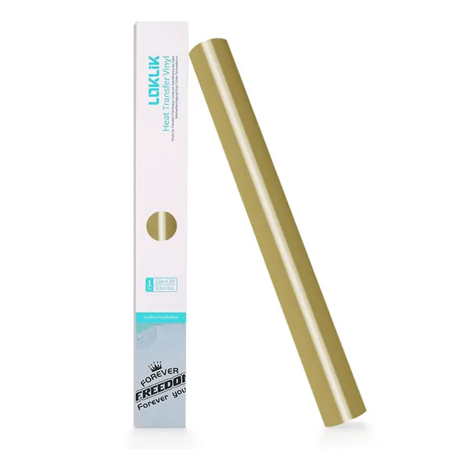 LOKLiK Heat Transfer Vinyl Basic Golden 