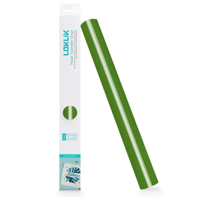 LOKLiK Heat Transfer Vinyl Basic Grass Green 