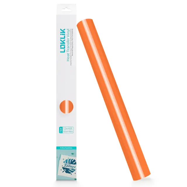 LOKLiK Heat Transfer Vinyl Basic Orange 
