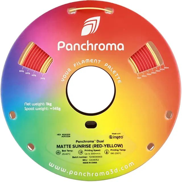 Polymaker Panchroma Dual Matte PLA Sunrise 