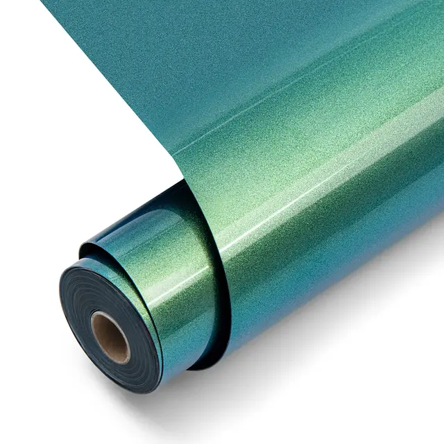LOKLiK Heat Transfer Vinyl Chameleon Gold to Green 