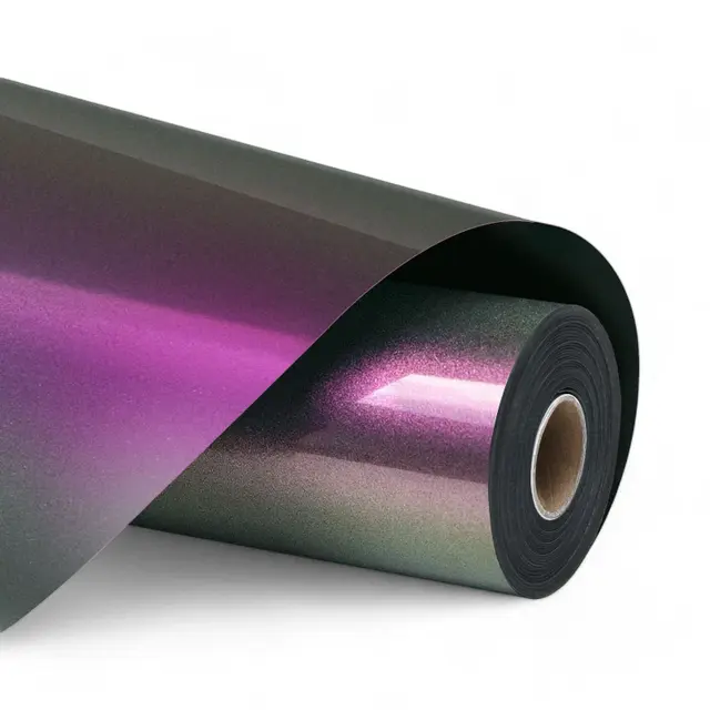 LOKLiK Heat Transfer Vinyl Chameleon Green to Purple 