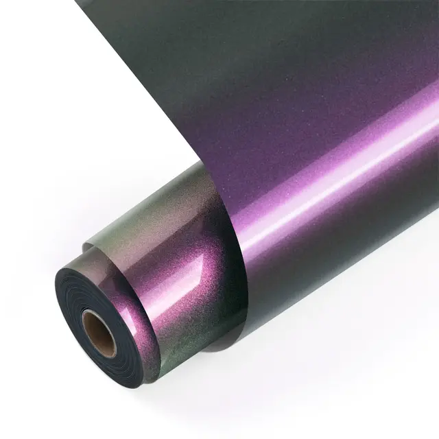 LOKLiK Heat Transfer Vinyl Chameleon Green to Purple 