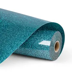 LOKLiK Heat Transfer Vinyl Glitter Light Blue