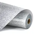 LOKLiK Heat Transfer Vinyl Glitter Silver 