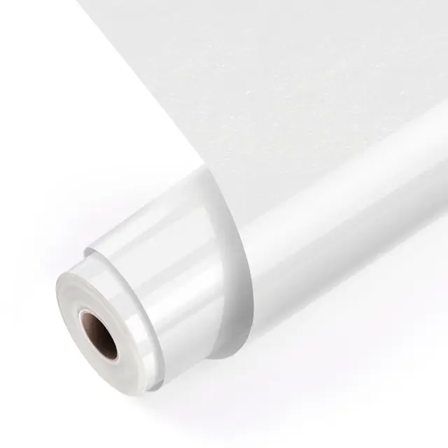 LOKLiK Heat Transfer Vinyl Glitter White 