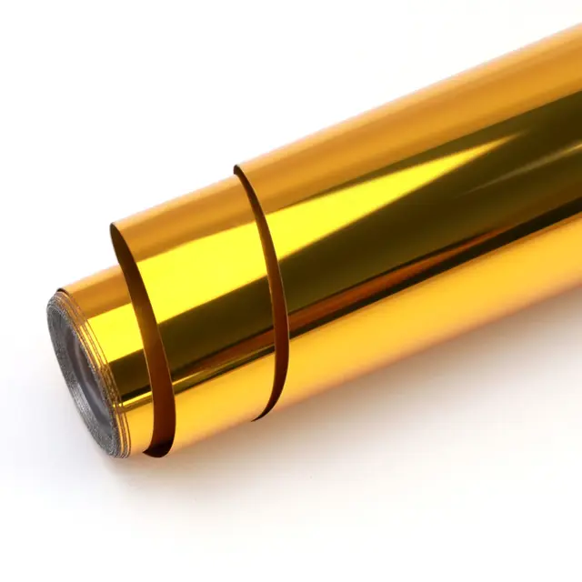 LOKLiK Permanent Adhesive Vinyl Mirror Gold 