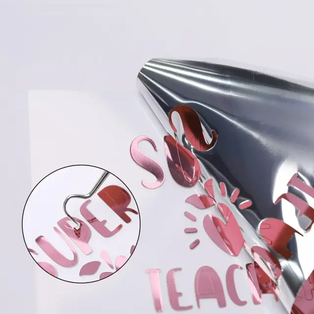 LOKLiK Permanent Adhesive Vinyl Mirror Rose Gold 