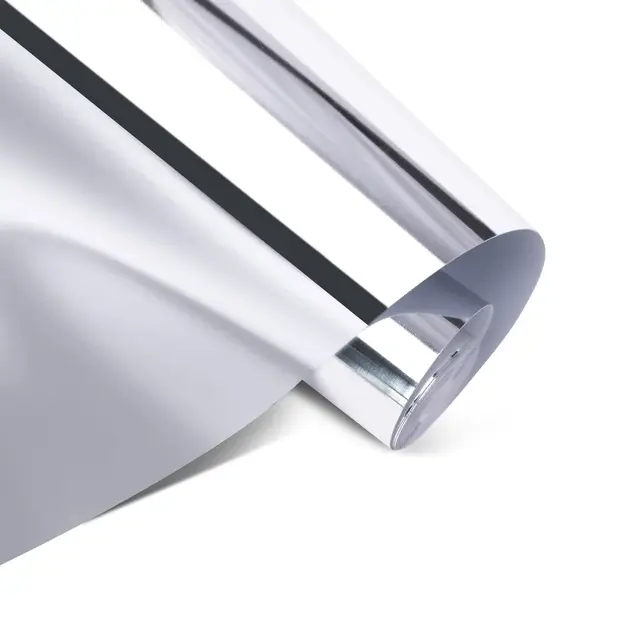 LOKLiK Permanent Adhesive Vinyl Mirror Silver 