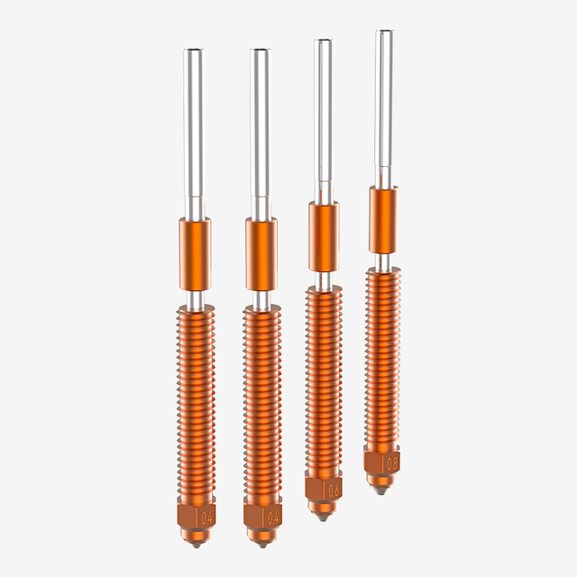 Creality Unicorn Nozzle Kit - for K2/Hi 0.4mm - 0.8mm 